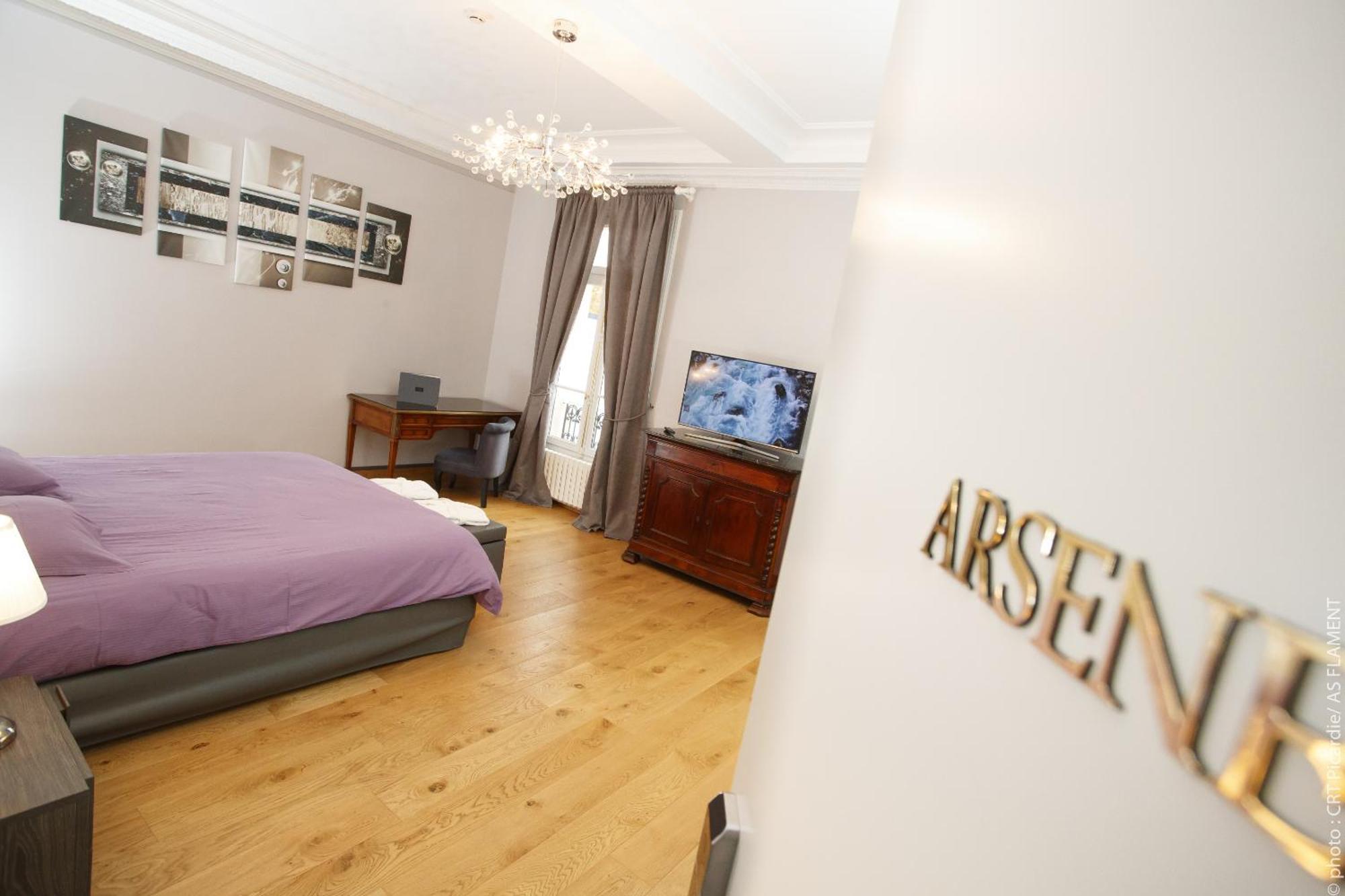 Château De Breuil Bed & Breakfast Bruyeres-et-Montberault Phòng bức ảnh