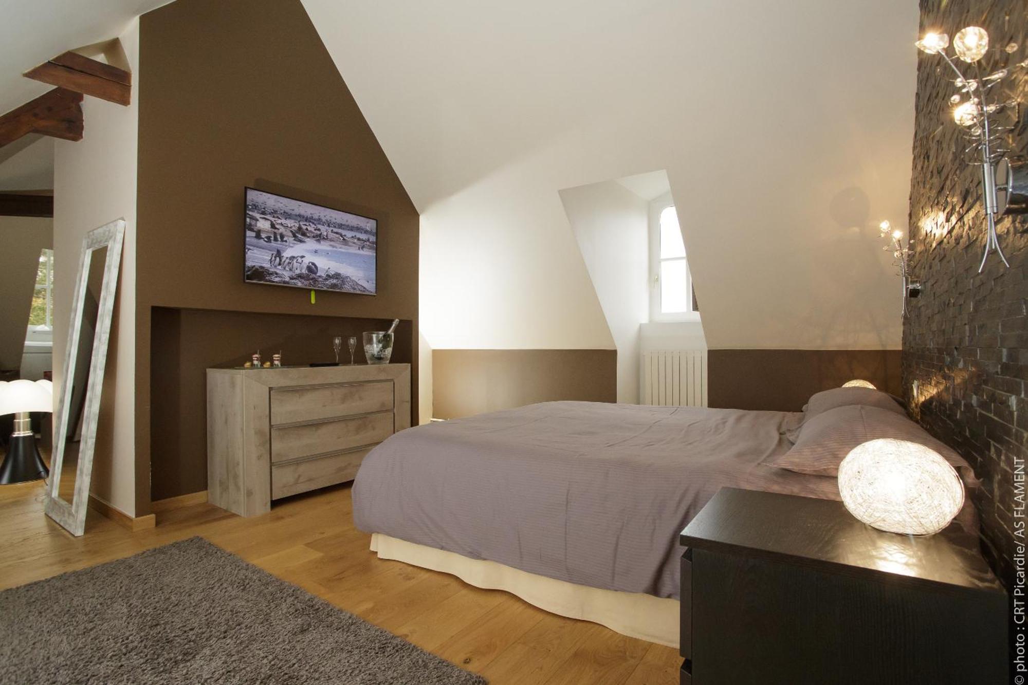 Château De Breuil Bed & Breakfast Bruyeres-et-Montberault Phòng bức ảnh